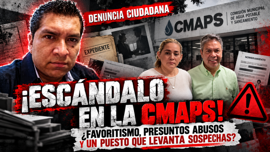 🚨 ¡ESCÁNDALO EN LA CMAPS! ¿FAVORITISMO, PRESUNTOS ABUSOS Y UN PUESTO QUE LEVANTA SOSPECHAS?
